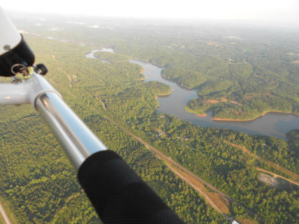 Lake Lanier Georgia from a P&M Aviation Quik GT450 trike