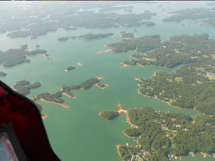 Lake Lanier Georgia from P&M Quik GT450 trike