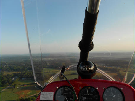 P&M Aviation Quik GT450 trike  take-off at Jackson County Airport